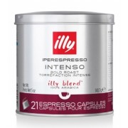 Capsule illy metodo iperespresso  intenso (dark)