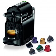 Pachet Nespresso Start - Espressor Inissia + 7 tipuri de cafea